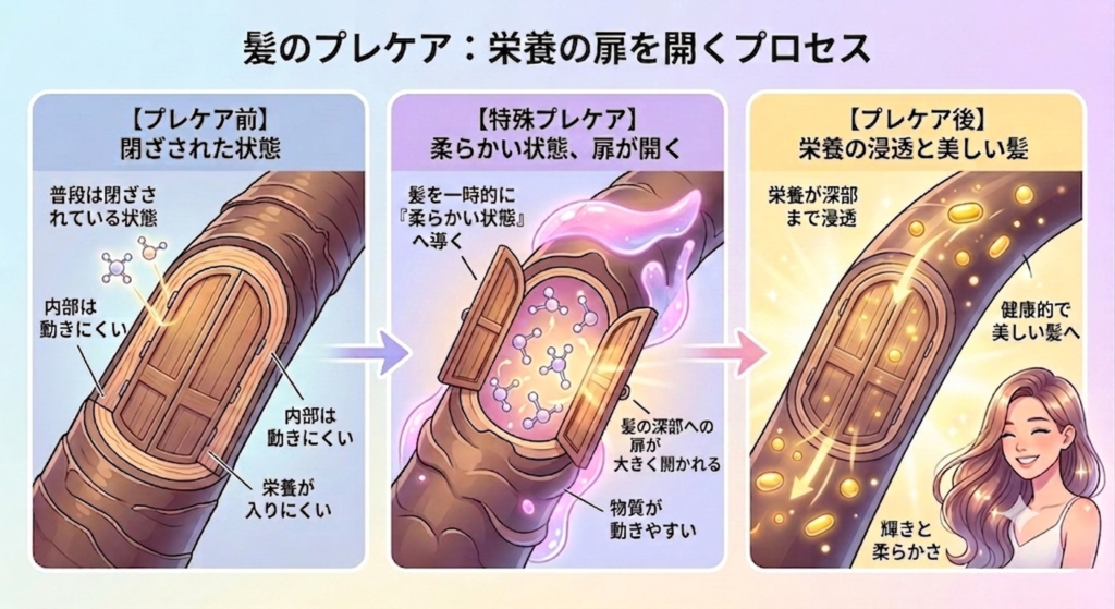 ガラス転移骨格トリートメント