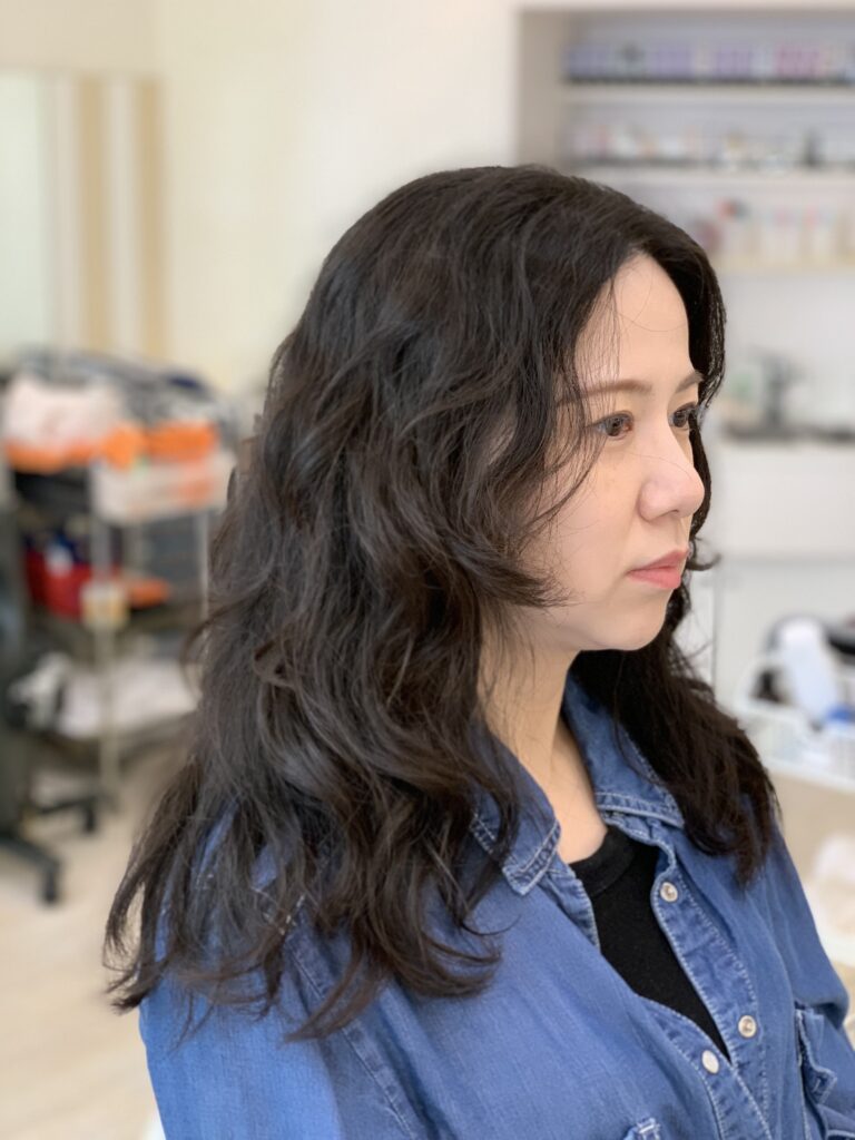 くせ毛を生かす「ガラス転移骨格トリートメント
