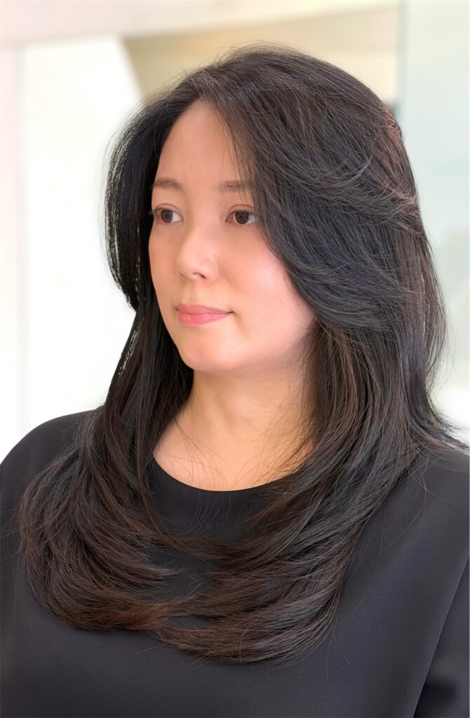 髪は梳かないほうが、実は軽くてよく動く！